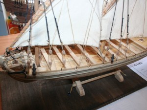 Модель корабля, Класс С-1(Ю). Дуббель-шлюпка, масштаб 1:42, Андрей Кузнецов, г. Уфа.