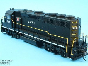 Обзор модели локомотива Atlas GP40-2 H0.