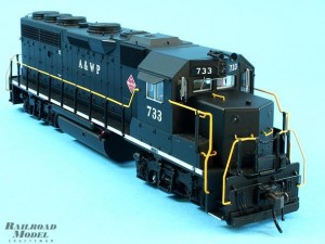Обзор модели локомотива Atlas GP40-2 H0.