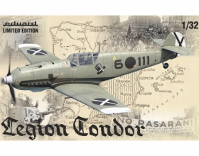 Обзор модели Мессершмитта BF-109E Legion Condor (Limited Ediotion) от компании Eduard в масштабе 1:32