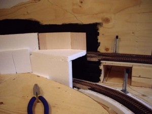 Горные тоннели на железнодорожном макете. Часть I