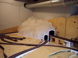 Горные тоннели на железнодорожном макете. Часть I