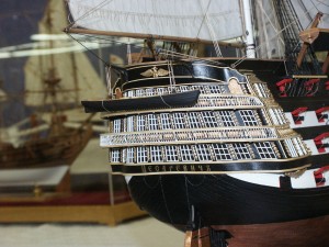 Фоторепортаж по модели линейного корабля 