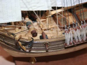 Модель корабля, Класс С-1(Ю). Куттер 1776г., масштаб 1:65, Максим Книга, г. Калининград.